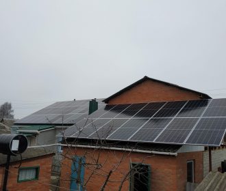 встановлена сонячна електростанція-galery