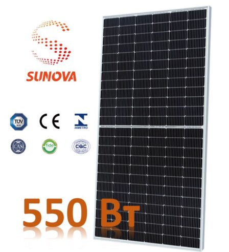 PV модуль SUNOVA SOLAR SS-550-72MDH