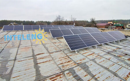 Гибридная солнечная электростанция 5 кВт для магазина