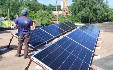 Сонячна станція для власних потреб та резервного живлення підприємства