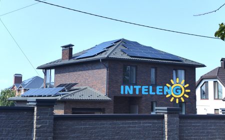 Гибридная солнечная электростанция 12 кВт 3 фазы для дома